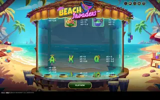 Beach Invaders – Paytable