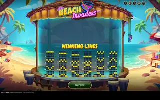 Beach Invaders – Paytable