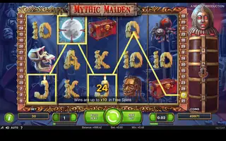 Mythic Maiden – Winning spin