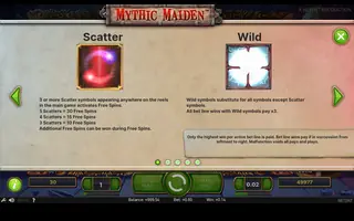 Mythic Maiden – Game rules