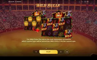 Bulls Run Wild – Game rules