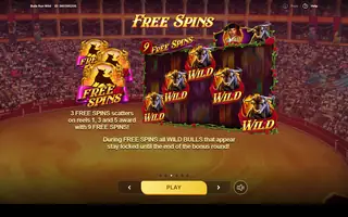 Bulls Run Wild – Game rules