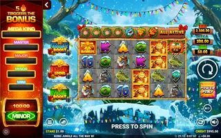Kong Jungle All The Way – Winning spin