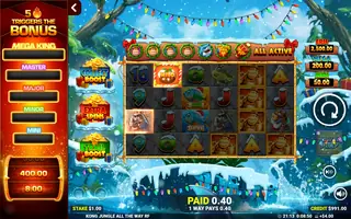 Kong Jungle All The Way – Winning spin