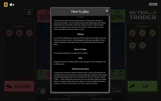 Retro Trader – Game rules
