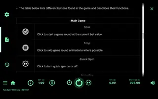 Twin Spin XXXtreme – Game rules
