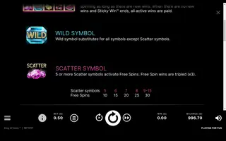 King of Slots – Game rules