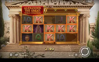 Alexander the Great: World Conqueror – Winning spin