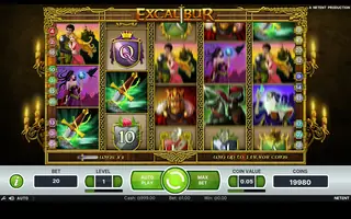 Excalibur – Winning spin