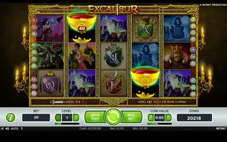 Excalibur – Winning spin
