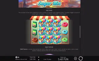 Sugar Mix – Game rules