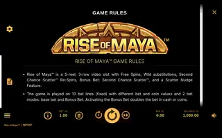 Rise of Maya – Game rules