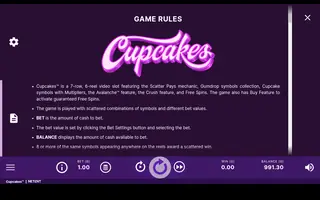 Cupcakes – Game rules