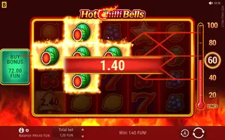 Hot Chilli Bells – Winning spin
