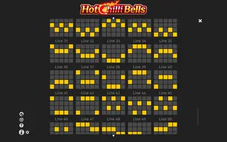 Hot Chilli Bells – Paytable