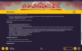 Epic Hellas – Game rules
