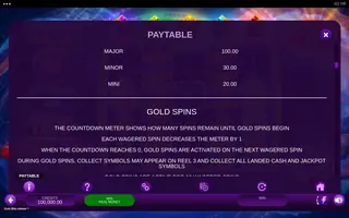 Gold Blitz Infinite – Game rules