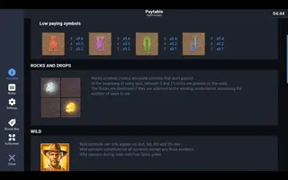Rush Riches – Paytable