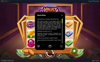 Vault Royale – Game rules