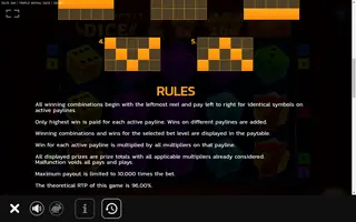 Triple Royal Dice – Game rules