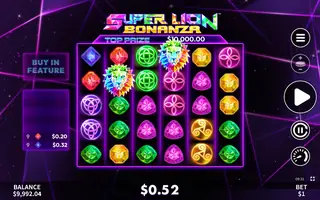 Super Lion Bonanza – Winning spin