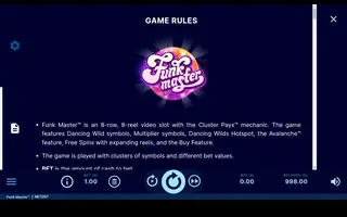 Funk Master – Game rules