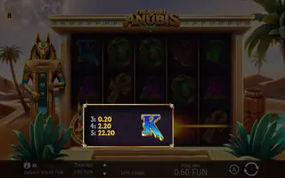 Treasure Of Anubis – Winning spin
