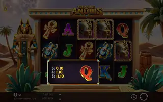 Treasure Of Anubis – Winning spin