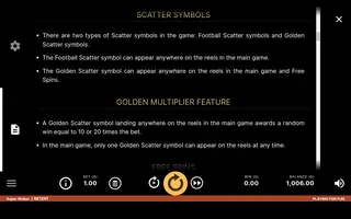 Super Striker – Game rules