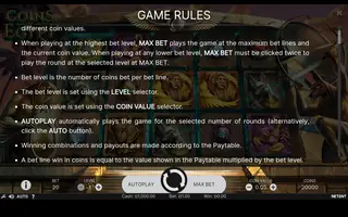 Coins of Egypt – Game rules