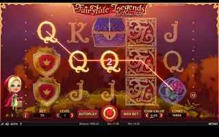 Fairytale Legends: Red Riding Hood – Winning spin