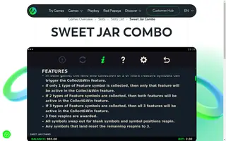 Sweet Jar Combo – Game rules