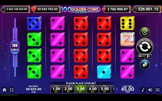 100 Golden Coins Dice Edition – Base game