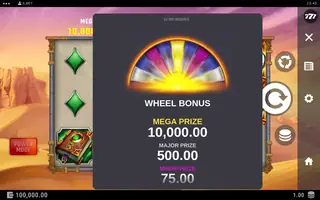 10000 Wishes – Paytable