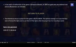 Codex of Fortune – Game rules