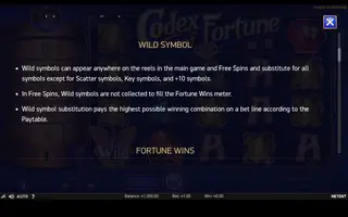 Codex of Fortune – Game rules