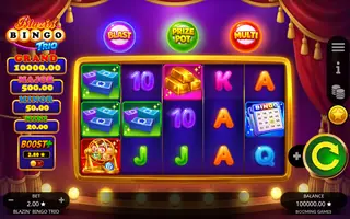Blazin’ Bingo Trio – Base game