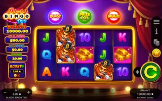 Blazin’ Bingo Trio – Base game