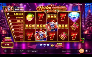 Harley QuickWin Christmas – Free spins