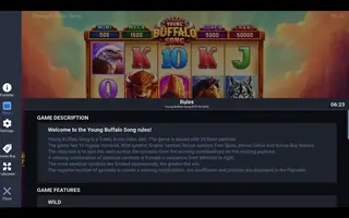 Young Buffalo Song – Game rules