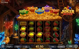 Joker Miner – Winning spin