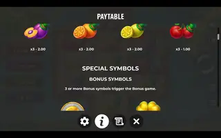 Patrick’s Luck: Hold The Spin – Paytable
