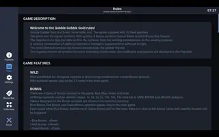 Gobble Gobble Gold – Game rules