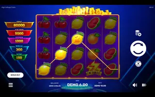 High Voltage Fruits – Winning spin