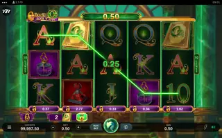 Book of Oz Lock N Spin – Winning spin