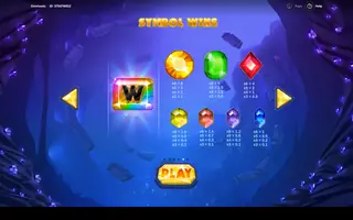Gemtastic – Paytable