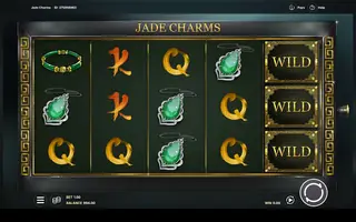 Jade Charms – Feature in play