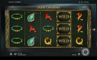 Jade Charms – Feature in play