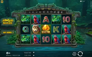 Jungle Queen – Feature in play