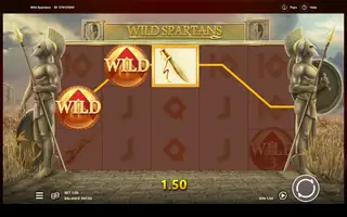 Wild Spartans – Winning spin